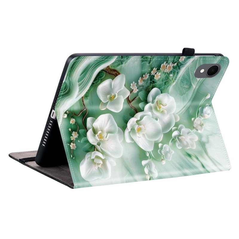 Case Samsung Galaxy Tab S11 Telefonfodral Jadeblommor