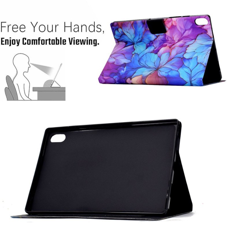 Fodral För Samsung Galaxy Tab S11 Blommönster