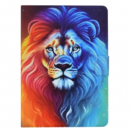 Fodral För Samsung Galaxy Tab S11 Färgat Lejon