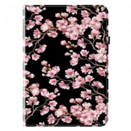 Fodral För Samsung Galaxy Tab S11 Plommonblommor