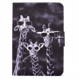 Fodral Samsung Galaxy Tab S11 Tre Giraffer