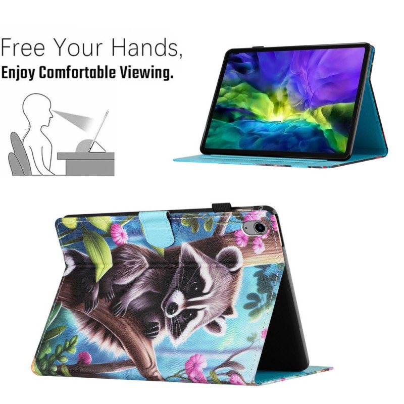 Läderfodral Samsung Galaxy Tab S11 Telefonfodral Tvättbjörn