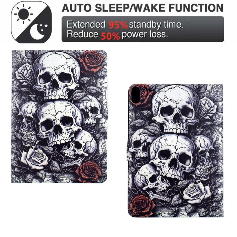 Läderskal Fodral Samsung Galaxy Tab S11 Massgrav