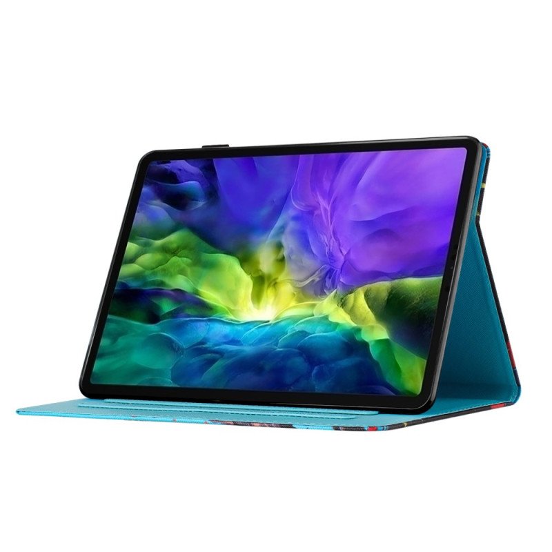 Läderskal Fodral Samsung Galaxy Tab S11 Uggla