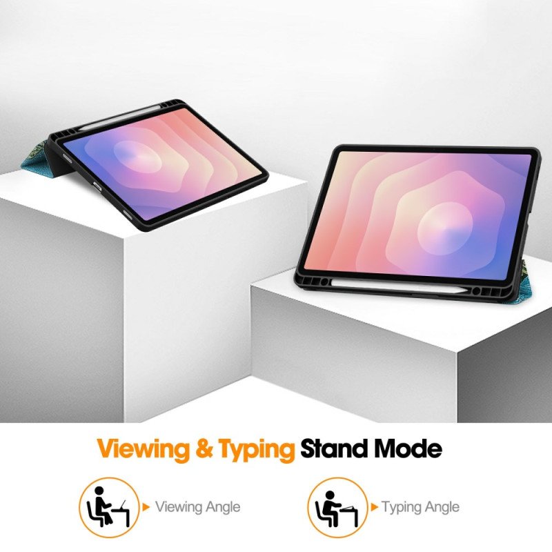 Samsung Galaxy Tab S11 Aprikosblomma-pennahållare