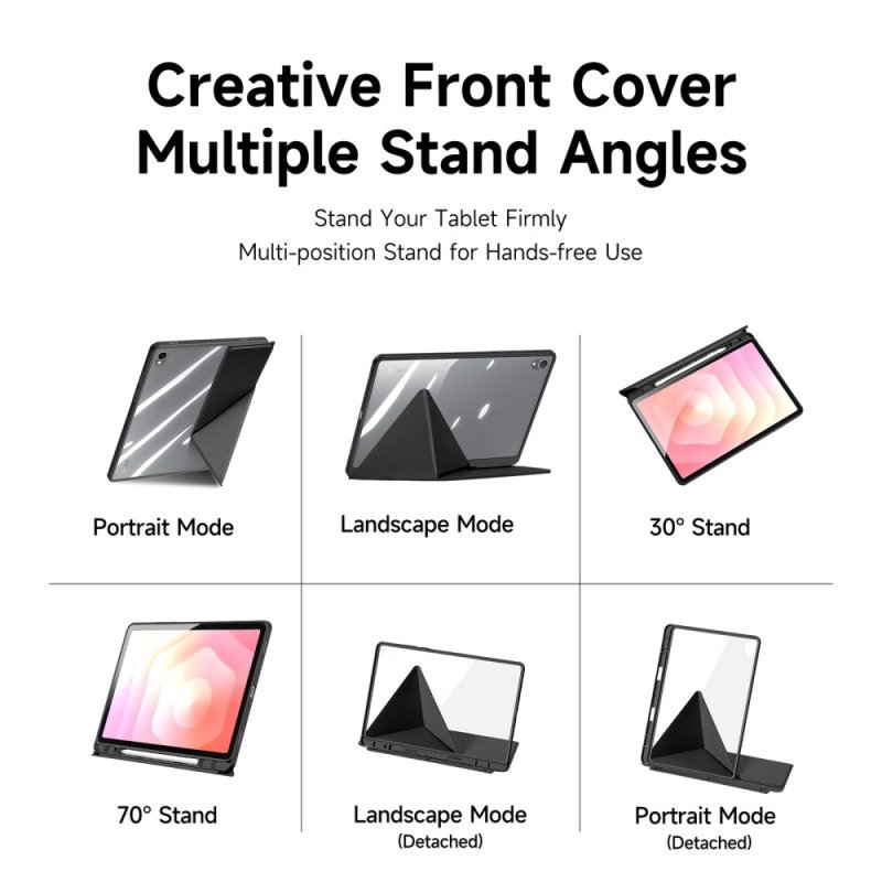 Samsung Galaxy Tab S11 Origamistativ Med Pekpennahållare