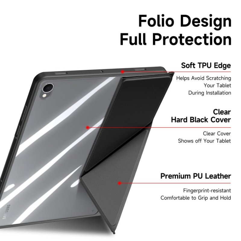 Samsung Galaxy Tab S11 Origamistativ Med Pekpennahållare