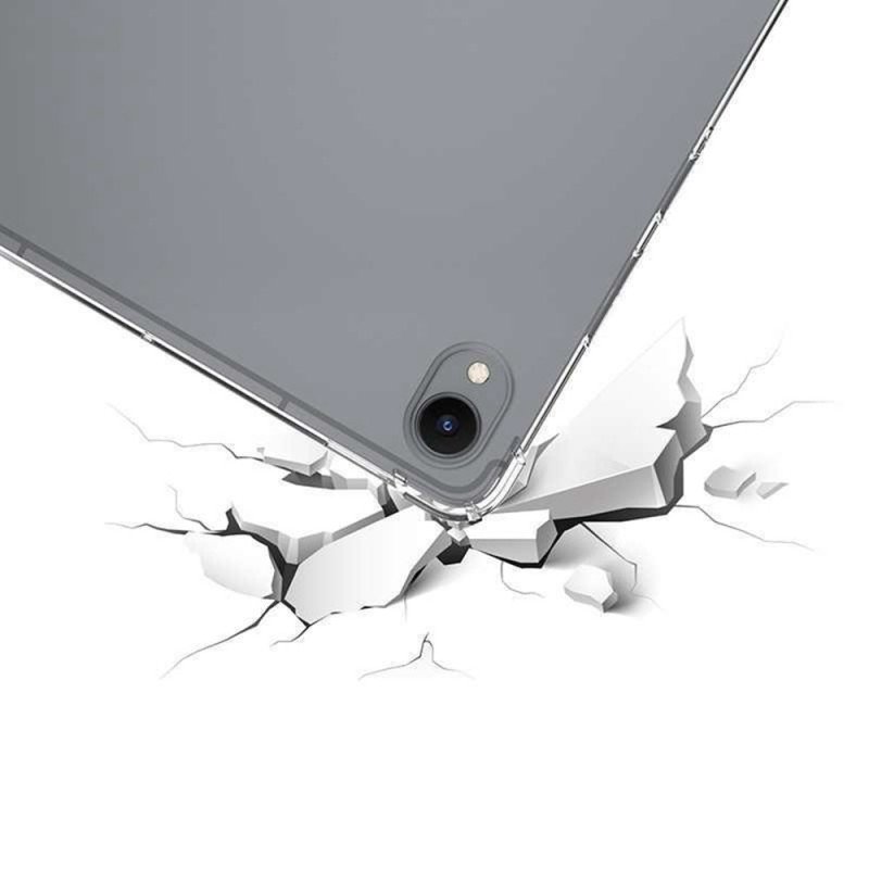 Skal För Samsung Galaxy Tab S11 Transparent Med Skärmskydd I Härdat Glas