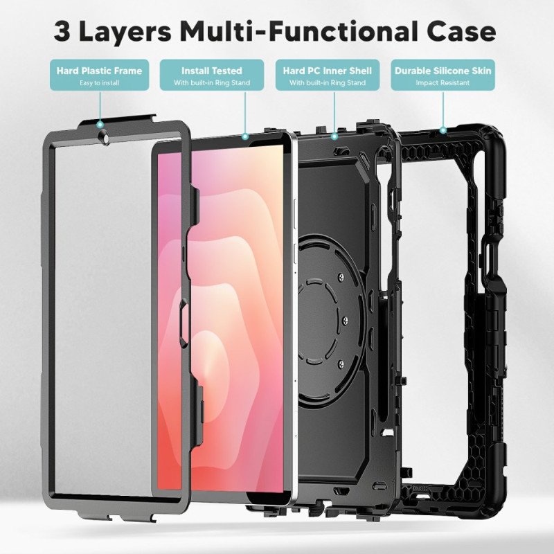 Skal Samsung Galaxy Tab S11 Robust Med Axelrem