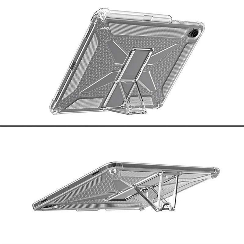 Skal Samsung Galaxy Tab S11 Telefonfodral Transparent Med Stativ