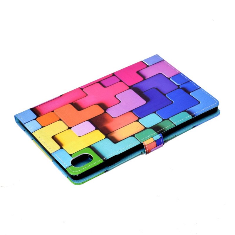 Skyddsfodral Samsung Galaxy Tab S11 Färgade Rutor