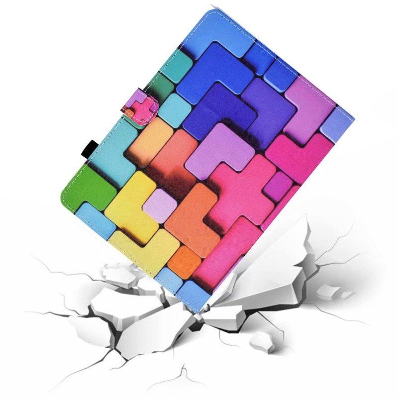 Skyddsfodral Samsung Galaxy Tab S11 Färgade Rutor