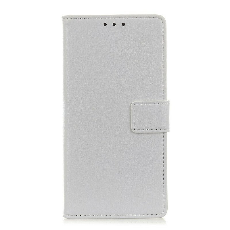 Fodral Xiaomi Redmi Note 9 Litchisömmar I Lädereffekt