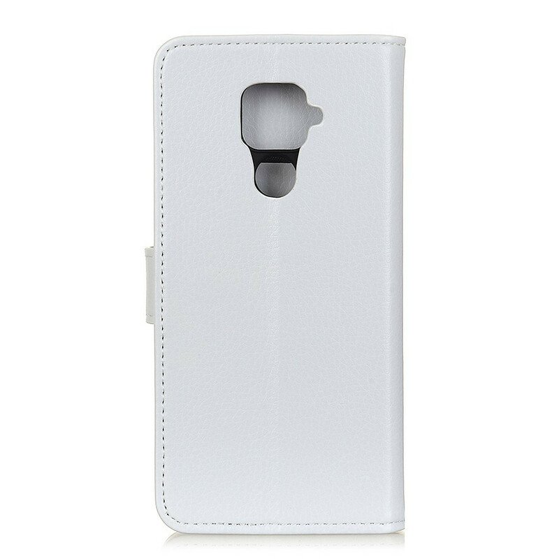 Fodral Xiaomi Redmi Note 9 Litchisömmar I Lädereffekt