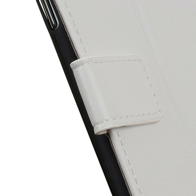 Fodral Xiaomi Redmi Note 9 Litchisömmar I Lädereffekt
