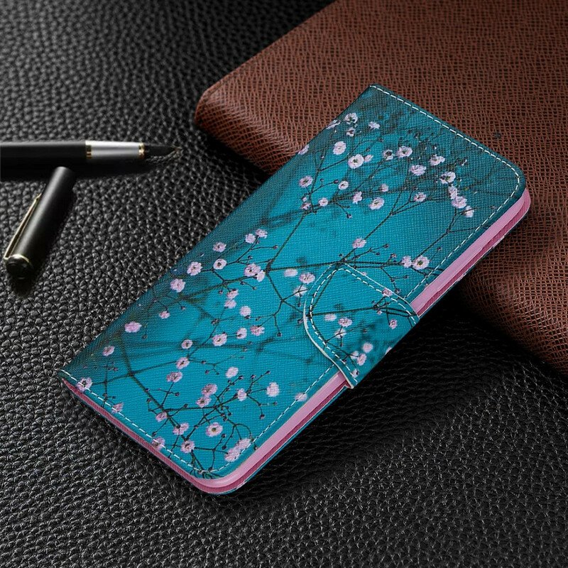 Folio-fodral Xiaomi Redmi Note 9 Blossom Träd
