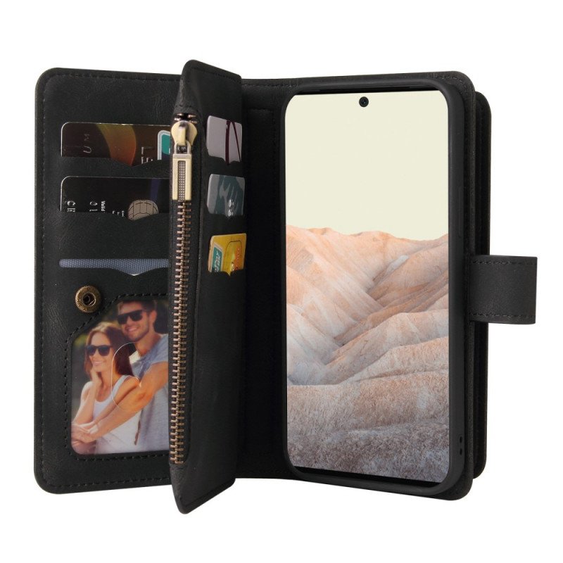 Fodral Google Pixel 6 Pro Multifunktions 10-kortshållare
