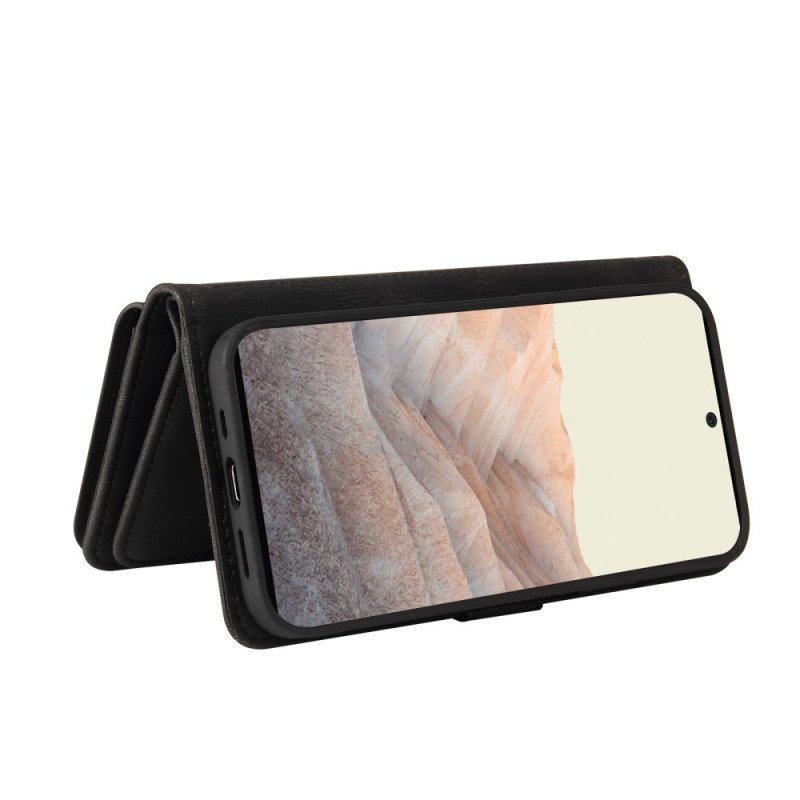 Fodral Google Pixel 6 Pro Multifunktions 10-kortshållare