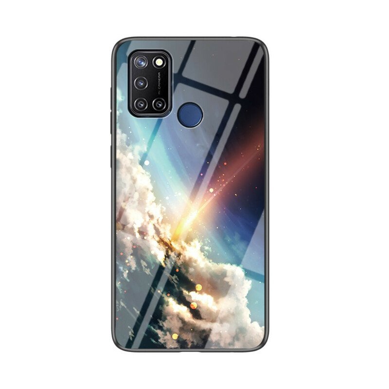 Mobilskal Realme 7i Skönhet Härdat Glas
