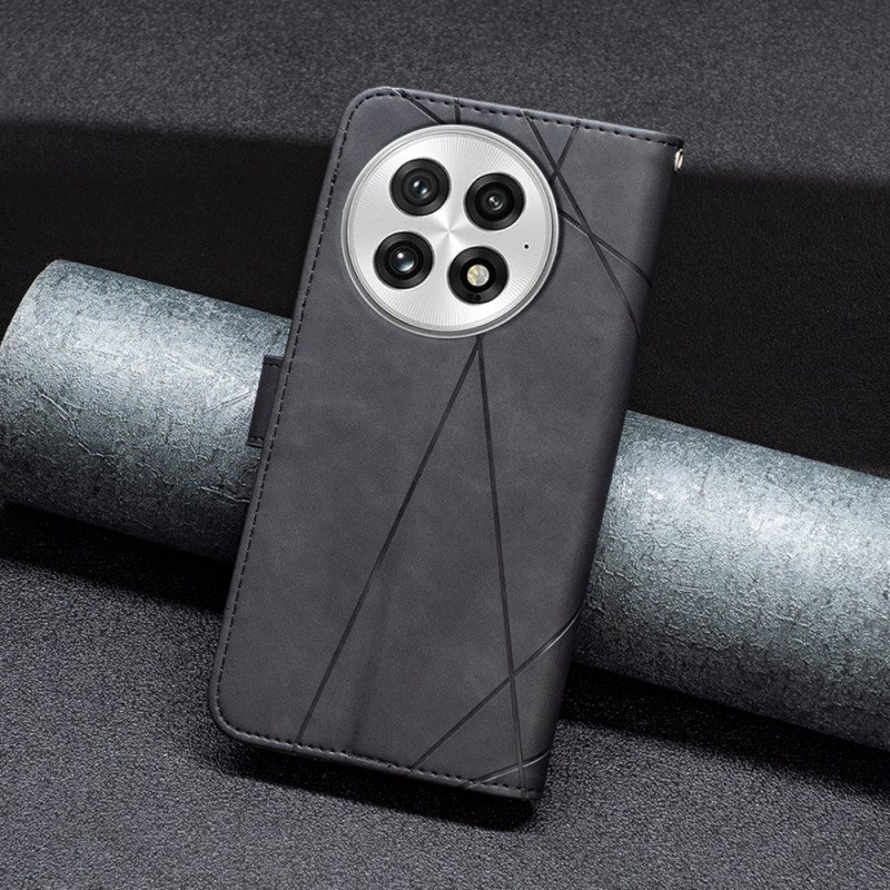 Fodral För Oneplus 13 Abeel Geometriskt Mönster