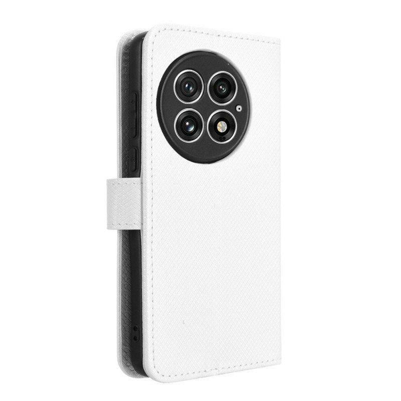 Fodral För Oneplus 13 Diamantstruktur