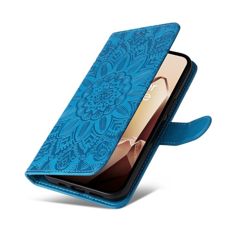 Fodral För Oneplus 13 Solrosmönster