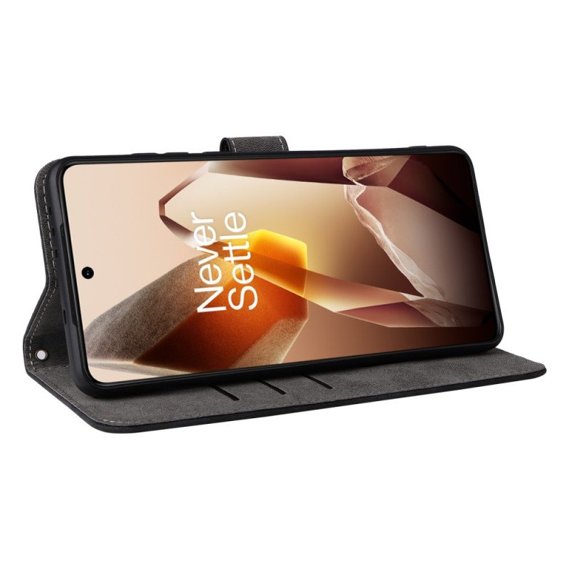 Fodral Oneplus 13 Mockaeffekt Med Rfid-skydd