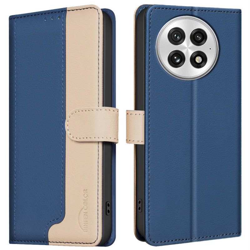 Fodral Oneplus 13 Tvåfärgad Med Rfid-blockering Binfen Color