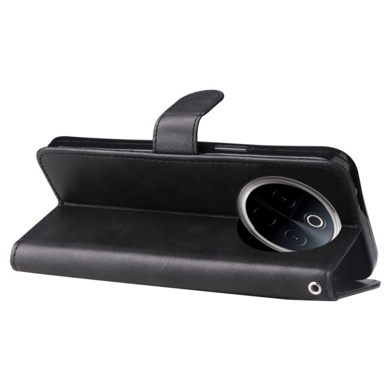 Läderfodral Oneplus 13 Telefonfodral Framficka