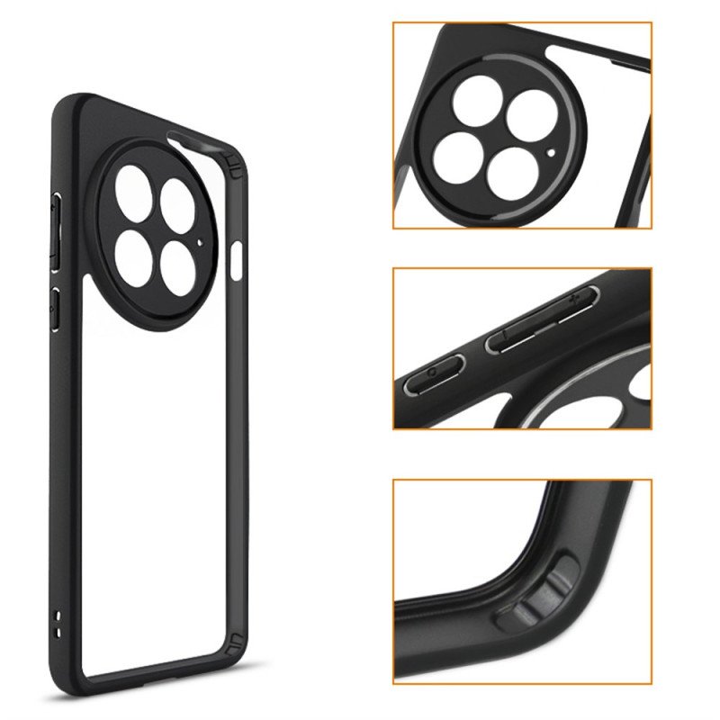 Skal För Oneplus 13 Hybrid Svart Kant