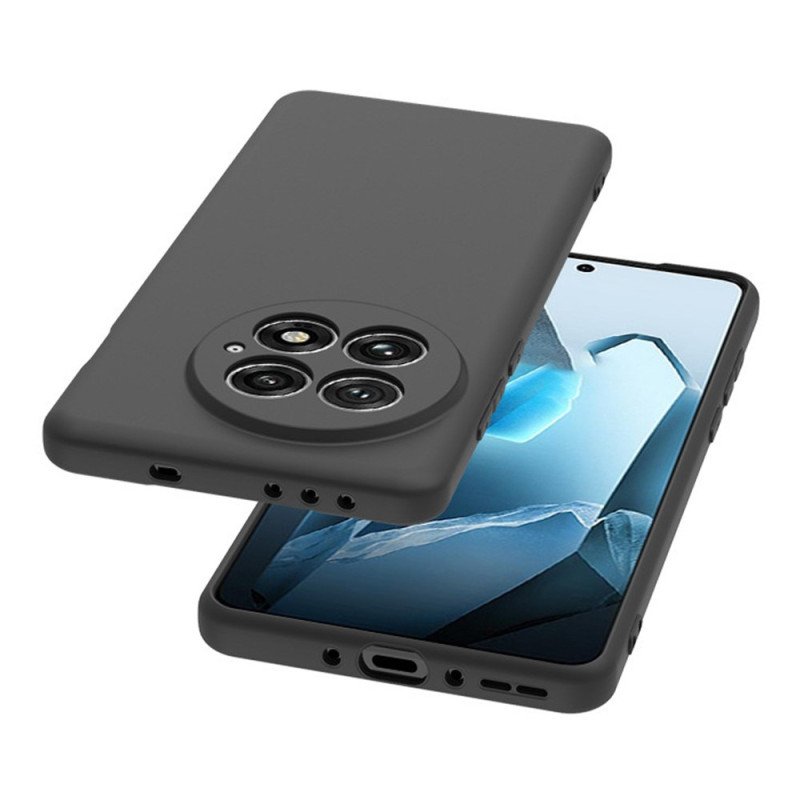 Skal Oneplus 13 2-i-1 Matt Silikonskydd Med Härdat Glas