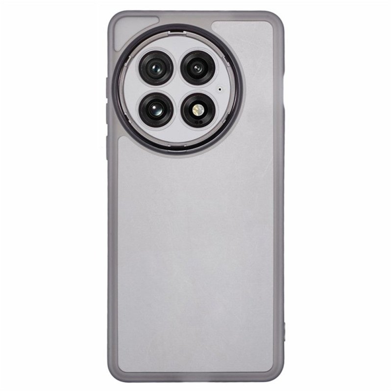 Skal Oneplus 13 2-i-1 Tonat Genomskinligt Skärmskydd Med Härdat Glas