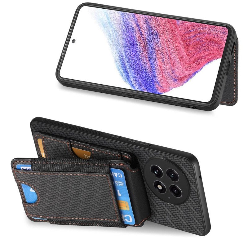 Skal Oneplus 13 Telefonfodral Korthållare Och Stativ I Kolfiber