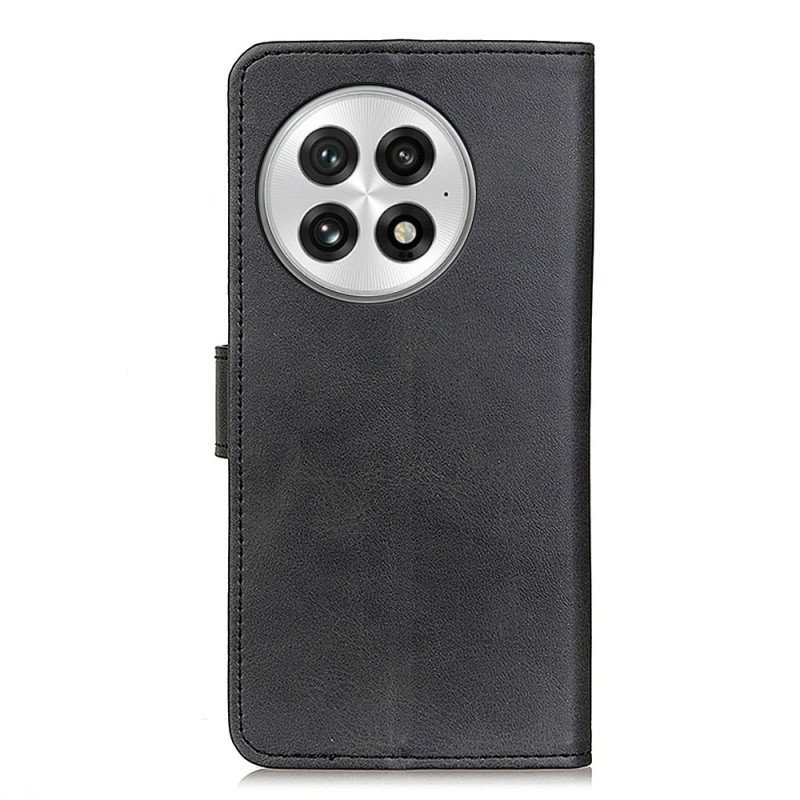 Skyddsfodral Oneplus 13 Matt Konstläder