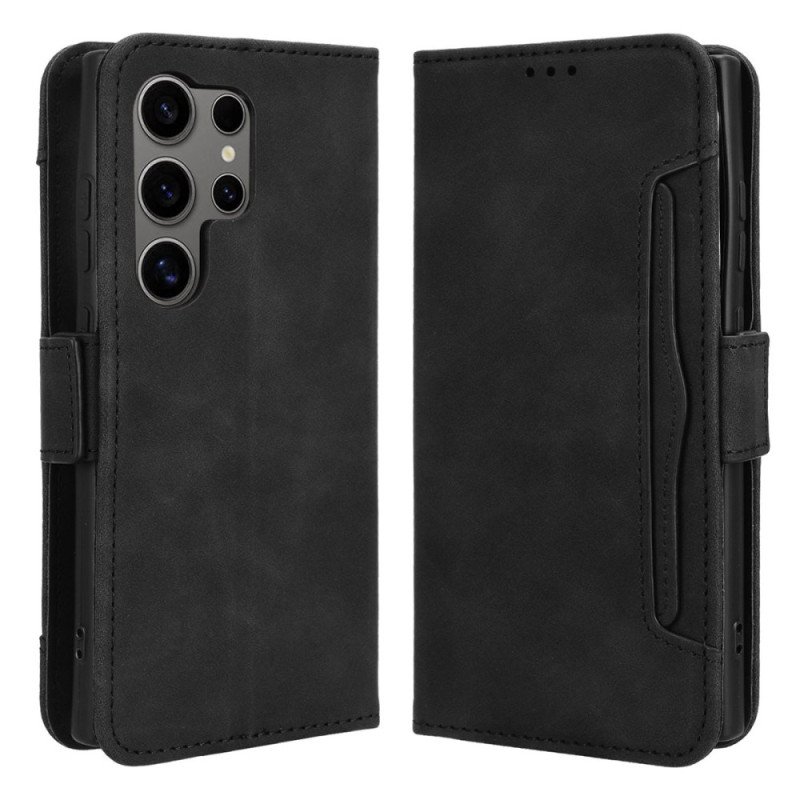 Läderfodral Samsung Galaxy S24 Ultra 5g Telefonfodral Multikort