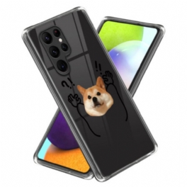 Skal För Samsung Galaxy S24 Ultra 5g Högtasshund