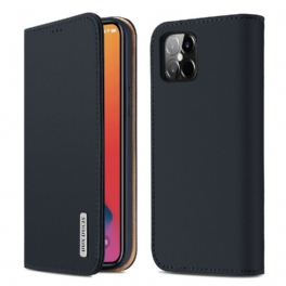 Folio-fodral iPhone 12 Pro Max Läderfodral Önskeserie Dux-ducis