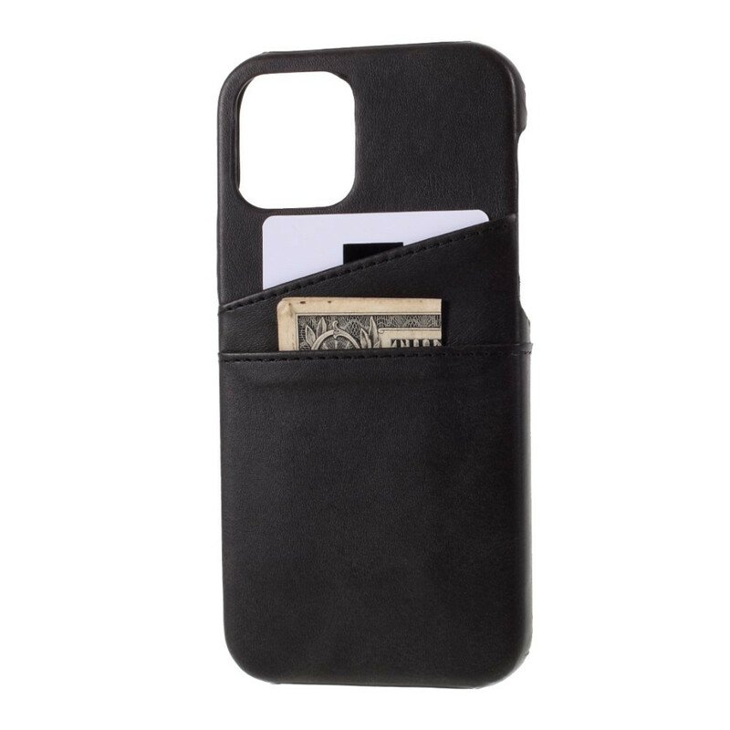 Skal iPhone 12 Pro Max Dubbel Korthållare