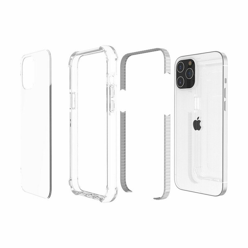 Skal iPhone 12 Pro Max Transparenta Krockkuddar