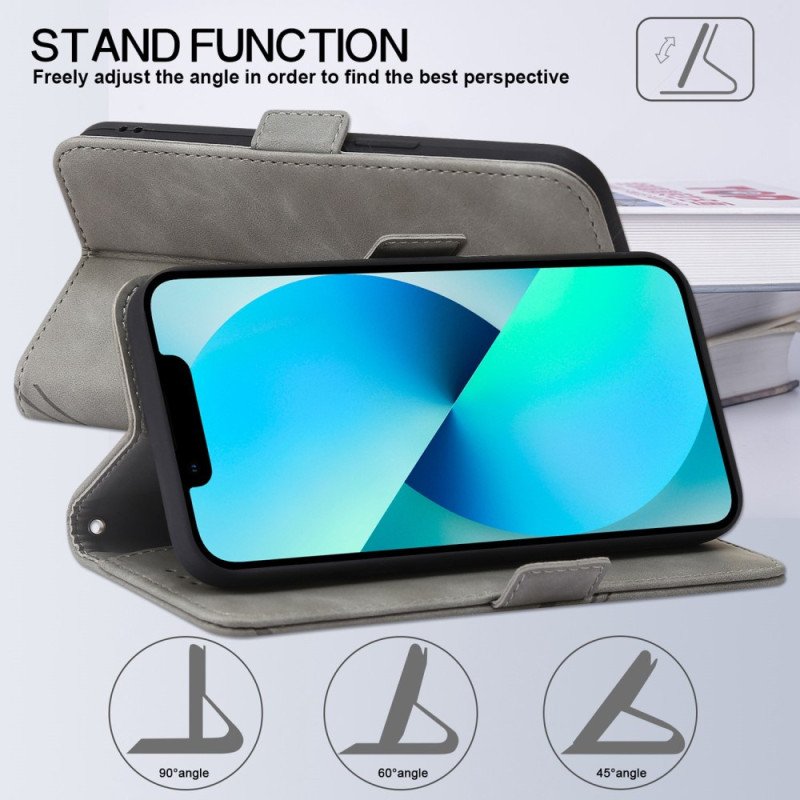 Fodral Oppo A54 5G / A74 5G Rfid I Konstläder