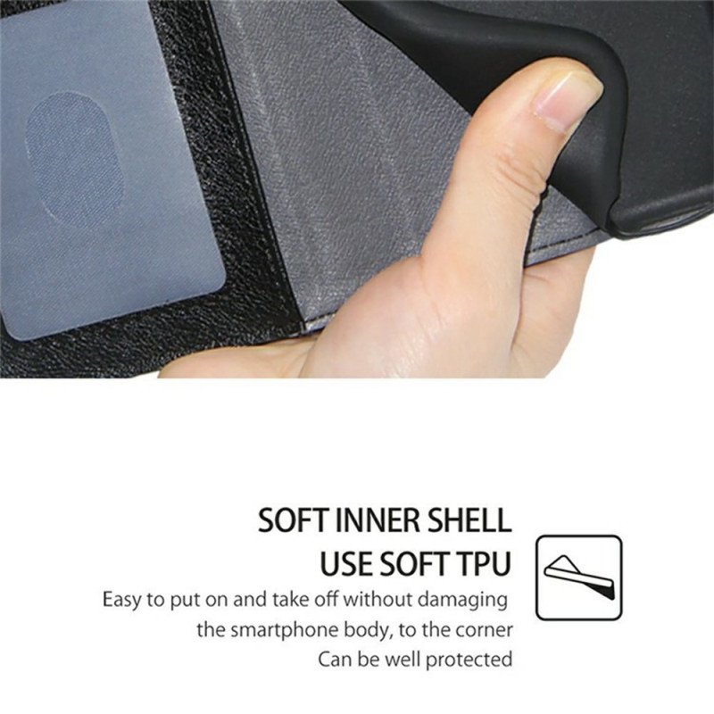 Fodral Vivo V50 Lite 5g Plånbok Med Dragkedja