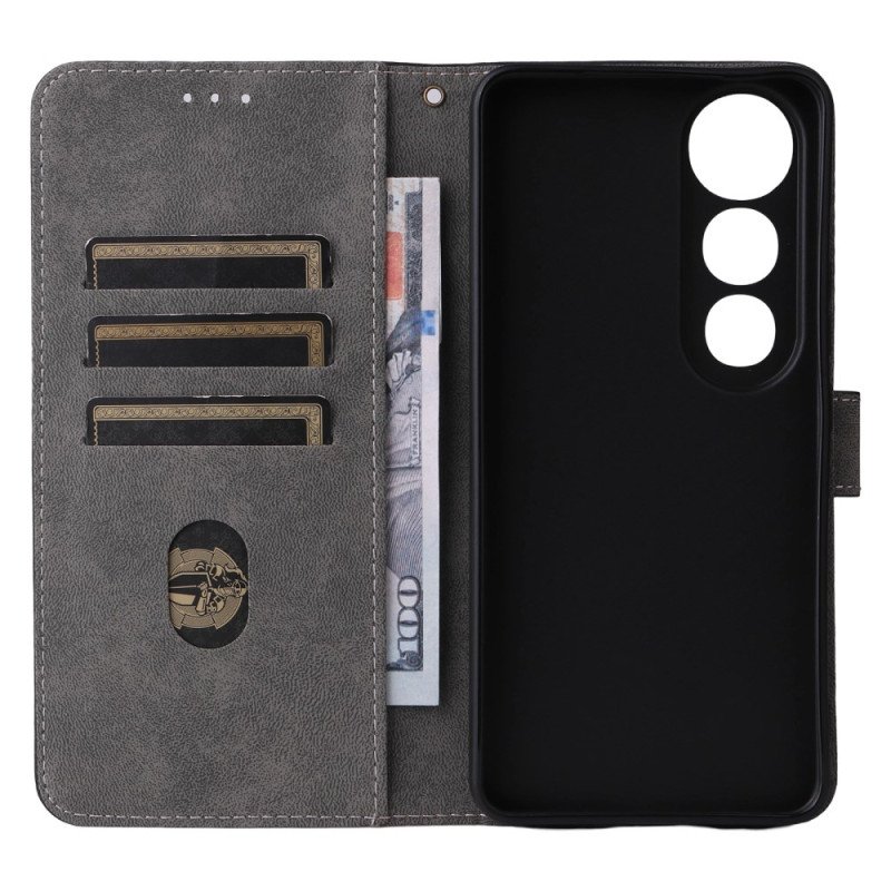 Fodral Vivo V50 Lite 5g Rfid-skydd Med Rem