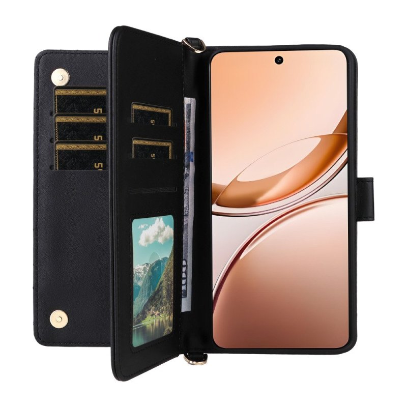 Fodral Vivo V50 Lite 5g Vadderad Med Rem Och Axelrem