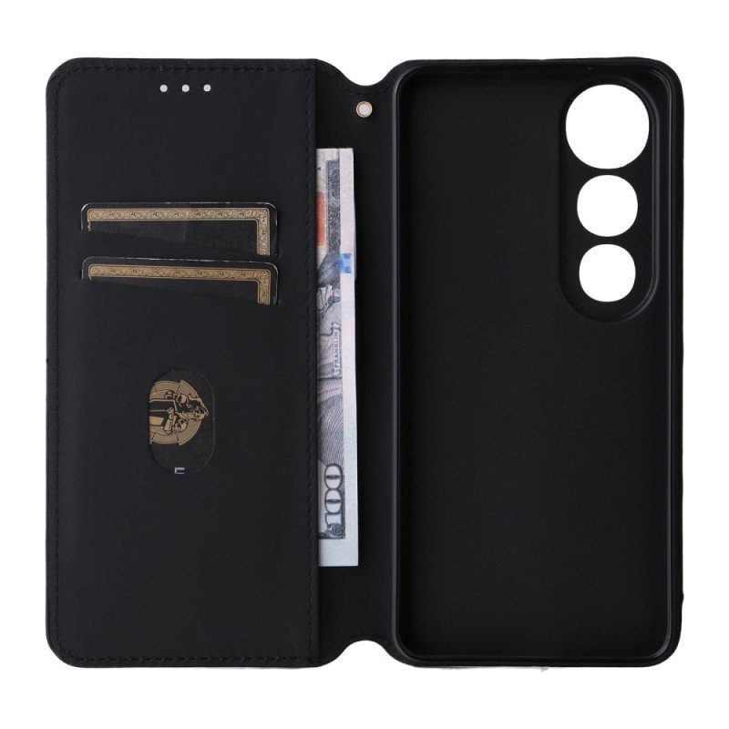 Folio-fodral Vivo V50 Lite 5g Diamantmönster