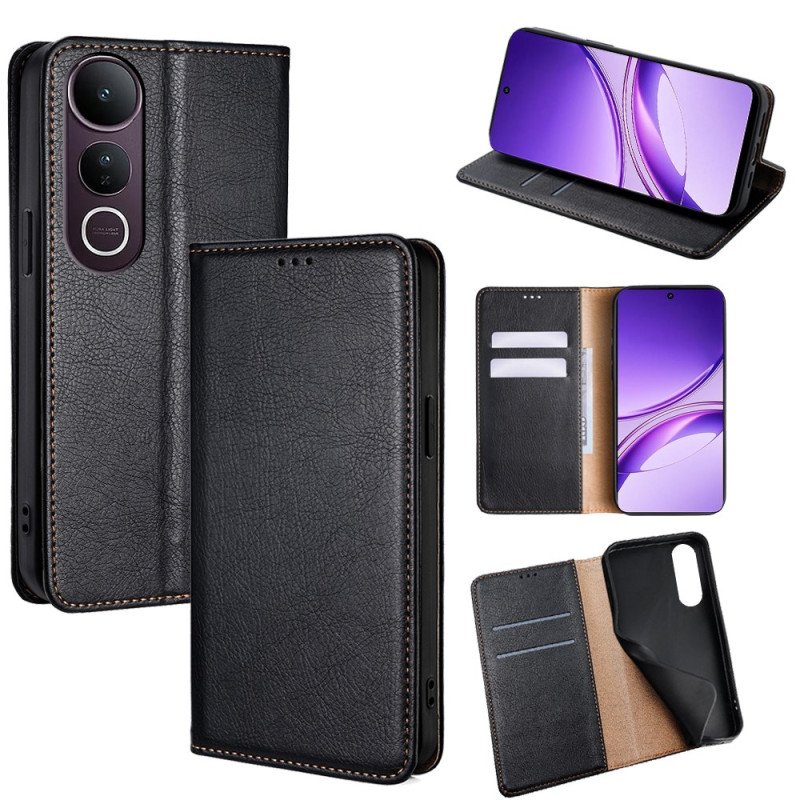 Folio-fodral Vivo V50 Lite 5g Sömmar