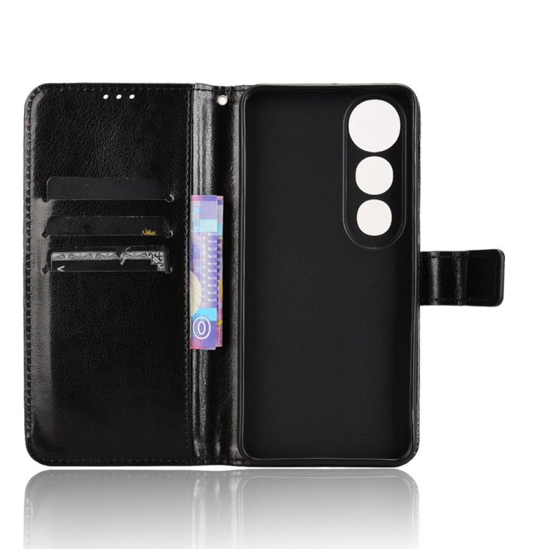 Läderfodral Vivo V50 Lite 5g Telefonfodral Flashigt Konstläder