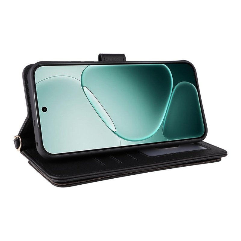 Skyddsfodral Vivo V50 Lite 5g Vadderat Med Axelrem Och Snodd