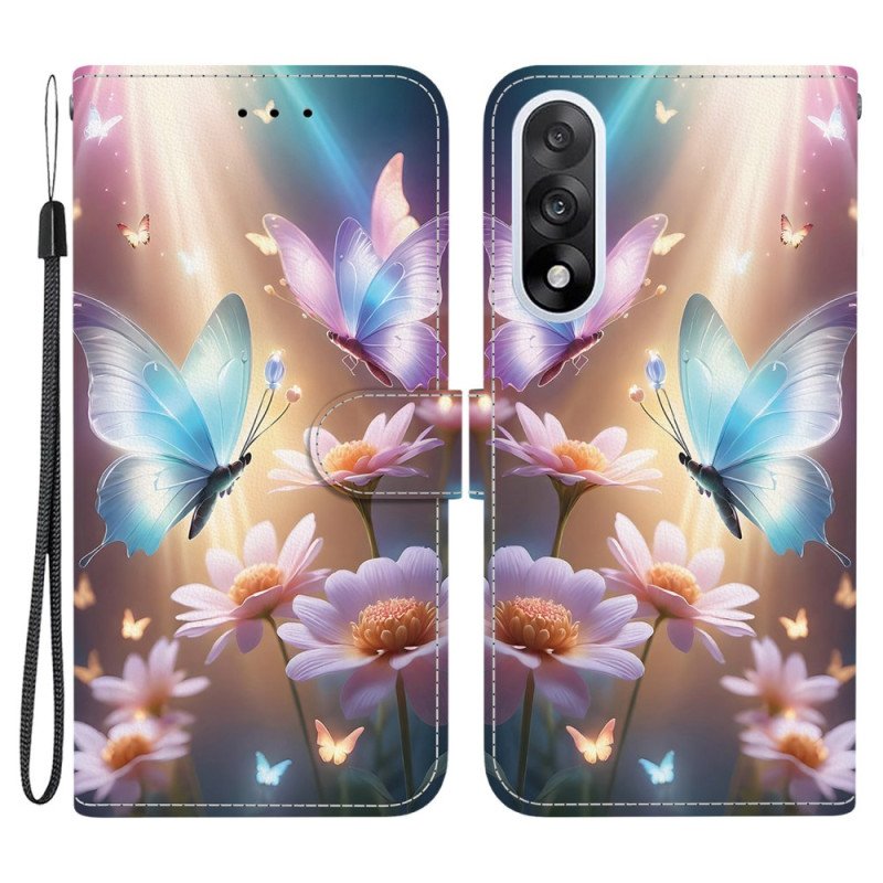 Case Oneplus Nord 5 Telefonfodral Blommig Fjäril