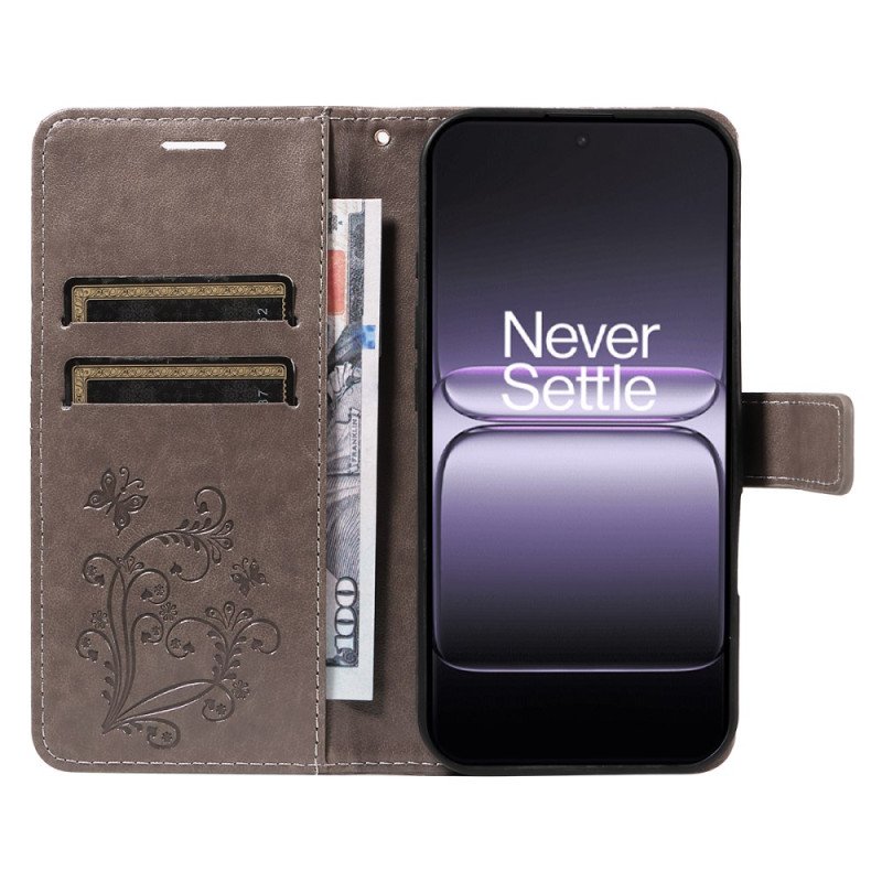 Fodral För Oneplus Nord 5 Stort Fjärilar