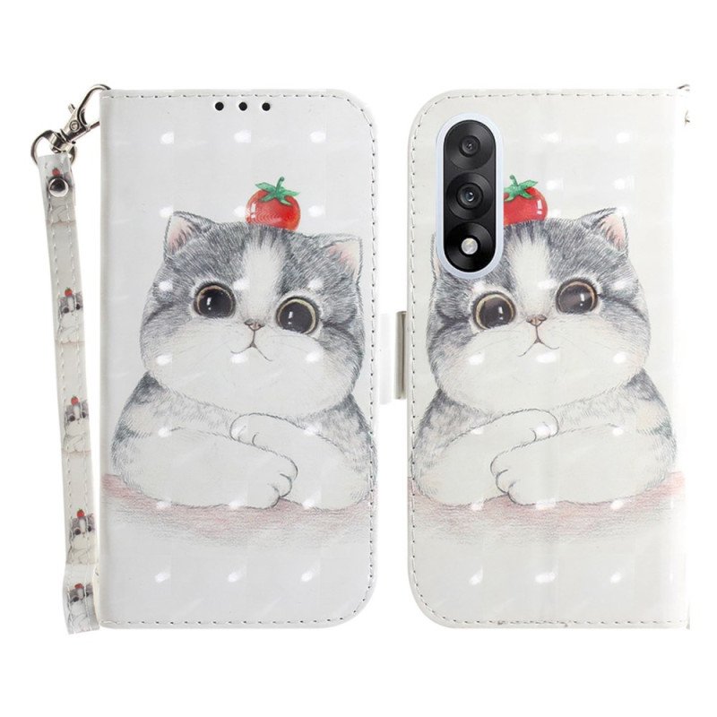 Fodral Oneplus Nord 5 Söt Kattrem